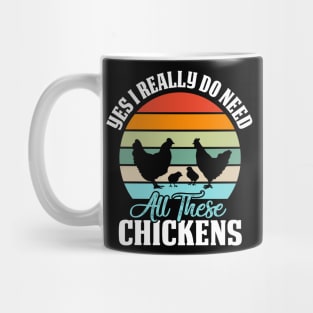 yes i really do need qu these chickens Mug